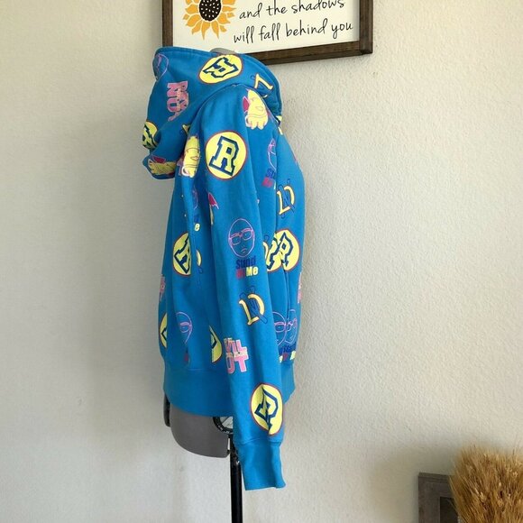 DEVIL NUT Under the Red Flag Hoodie Zip Sweater - Picture 7 of 12